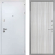 Входная металлическая Дверь Интекрон (INTECRON) Колизей White В-07 с молдингом Сандал белый в Наро-Фоминске