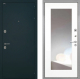 Дверь Интекрон (INTECRON) Греция ФЛЗ-120-М Зеркало Белый матовый в Наро-Фоминске