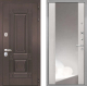 Входная металлическая Дверь Интекрон (INTECRON) Италия ФЛЗ-516 Зеркало Сосна белая в Наро-Фоминске