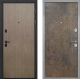 Входная металлическая Дверь Интекрон (INTECRON) Профит Black Венге Коричневый Гладкая Гранж в Наро-Фоминске