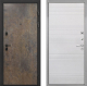 Входная металлическая Дверь Интекрон (INTECRON) Профит Black Гранж ФЛ-316 Белый ясень в Наро-Фоминске