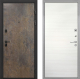 Входная металлическая Дверь Интекрон (INTECRON) Профит Black Гранж Гладкая Дуб сильвер поперечный в Наро-Фоминске