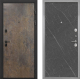 Входная металлическая Дверь Интекрон (INTECRON) Профит Black Гранж Гладкая Гранит лава оникс в Наро-Фоминске