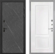 Входная металлическая Дверь Интекрон (INTECRON) Профит Black Гранит Лава Оникс КВ-2 Белый матовый в Наро-Фоминске