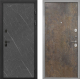 Входная металлическая Дверь Интекрон (INTECRON) Профит Black Гранит Лава Оникс Гладкая Гранж в Наро-Фоминске