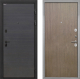 Входная металлическая Дверь Интекрон (INTECRON) Профит Black Эковенге Гладкая шпон Венге коричневый в Наро-Фоминске