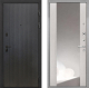 Входная металлическая Дверь Интекрон (INTECRON) Профит Black ФЛ-295 ФЛЗ-516 Зеркало Сосна белая в Наро-Фоминске