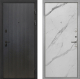 Входная металлическая Дверь Интекрон (INTECRON) Профит Black ФЛ-295 Гладкая Мрамор натуральный арктик в Наро-Фоминске
