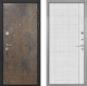 Входная металлическая Дверь Интекрон (INTECRON) Гектор Гранж В-07 с молдингом Лофт белый в Наро-Фоминске