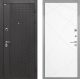 Входная металлическая Дверь Интекрон (INTECRON) Олимпия Black 4К Лучи-М Софт милк в Наро-Фоминске