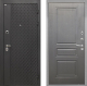 Входная металлическая Дверь Интекрон (INTECRON) Олимпия Black 4К ФЛ-243 Графит вуд дуб в Наро-Фоминске