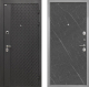 Входная металлическая Дверь Интекрон (INTECRON) Олимпия Black 4К Гладкая Гранит лава оникс в Наро-Фоминске