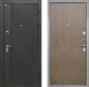 Входная металлическая Дверь Интекрон (INTECRON) Олимпия Black 4К Гладкая шпон Венге коричневый в Наро-Фоминске
