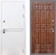Входная металлическая Дверь Рекс (REX) 27 FL-33 орех тисненый в Наро-Фоминске