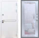 Входная металлическая Дверь Рекс (REX) 27 Зеркало Пастораль Сандал белый в Наро-Фоминске