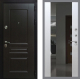 Входная металлическая Дверь Рекс (REX) Премиум-Н СБ-16 Зеркало Белый ясень в Наро-Фоминске