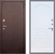Входная металлическая Дверь Рекс (REX) 2 Медный Антик FL-128 Белый ясень в Наро-Фоминске