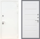 Входная металлическая Дверь Рекс (REX) 5 Белая Шагрень Сити Белый ясень в Наро-Фоминске