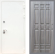 Входная металлическая Дверь Рекс (REX) 5 Белая Шагрень FL-33 Сандал грей в Наро-Фоминске