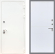 Входная металлическая Дверь Рекс (REX) 5 Белая Шагрень FL-290 Силк Сноу в Наро-Фоминске