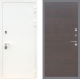 Входная металлическая Дверь Рекс (REX) 5 Белая Шагрень GL венге поперечный в Наро-Фоминске