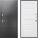 Входная металлическая Дверь Рекс (REX) 2А Серебро Антик Сити Белый ясень в Наро-Фоминске