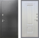 Входная металлическая Дверь Рекс (REX) 2А Серебро Антик FL-2 Лиственница беж в Наро-Фоминске