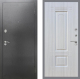 Входная металлическая Дверь Рекс (REX) 2А Серебро Антик FL-2 Сандал белый в Наро-Фоминске