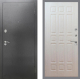 Входная металлическая Дверь Рекс (REX) 2А Серебро Антик FL-33 Беленый дуб в Наро-Фоминске