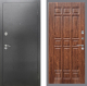 Входная металлическая Дверь Рекс (REX) 2А Серебро Антик FL-33 орех тисненый в Наро-Фоминске