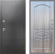 Входная металлическая Дверь Рекс (REX) 2А Серебро Антик FL-128 Сандал грей в Наро-Фоминске