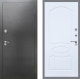 Входная металлическая Дверь Рекс (REX) 2А Серебро Антик FL-128 Силк Сноу в Наро-Фоминске