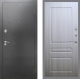 Входная металлическая Дверь Рекс (REX) 2А Серебро Антик FL-243 Сандал белый в Наро-Фоминске