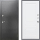 Входная металлическая Дверь Рекс (REX) 2А Серебро Антик FL-243 Силк Сноу в Наро-Фоминске
