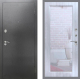 Входная металлическая Дверь Рекс (REX) 2А Серебро Антик Зеркало Пастораль Сандал белый в Наро-Фоминске