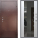 Входная металлическая Дверь Рекс (REX) 1 СБ-16 Зеркало Белый ясень в Наро-Фоминске