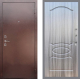 Входная металлическая Дверь Рекс (REX) 1 FL-128 Сандал грей в Наро-Фоминске