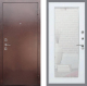 Входная металлическая Дверь Рекс (REX) 1 Зеркало Пастораль Белый ясень в Наро-Фоминске