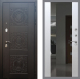 Входная металлическая Дверь Рекс (REX) 10 СБ-16 Зеркало Белый ясень в Наро-Фоминске
