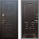 Входная металлическая Дверь Рекс (REX) 10 FL-128 Венге светлый в Наро-Фоминске