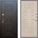 Входная металлическая Дверь Рекс (REX) 10 FL-183 Беленый дуб в Наро-Фоминске