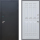 Входная металлическая Дверь Рекс (REX) 1A Черный Муар FL-33 Белый ясень в Наро-Фоминске