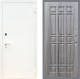 Входная металлическая Дверь Рекс (REX) 1А Белая шагрень FL-33 Сандал грей в Наро-Фоминске