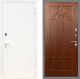 Входная металлическая Дверь Рекс (REX) 1А Белая шагрень FL-58 Морёная берёза в Наро-Фоминске
