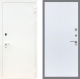 Входная металлическая Дверь Рекс (REX) 1А Белая шагрень FL-290 Силк Сноу в Наро-Фоминске