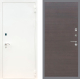 Входная металлическая Дверь Рекс (REX) 1А Белая шагрень GL венге поперечный в Наро-Фоминске