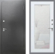 Входная металлическая Дверь Рекс (REX) Сити Зеркало Пастораль Белый ясень в Наро-Фоминске