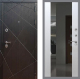 Входная металлическая Дверь Рекс (REX) 13 Венге СБ-16 Зеркало Белый ясень в Наро-Фоминске