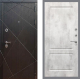 Входная металлическая Дверь Рекс (REX) 13 Венге FL-117 Бетон светлый в Наро-Фоминске