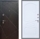 Входная металлическая Дверь Рекс (REX) 13 Венге FL-128 Силк Сноу в Наро-Фоминске